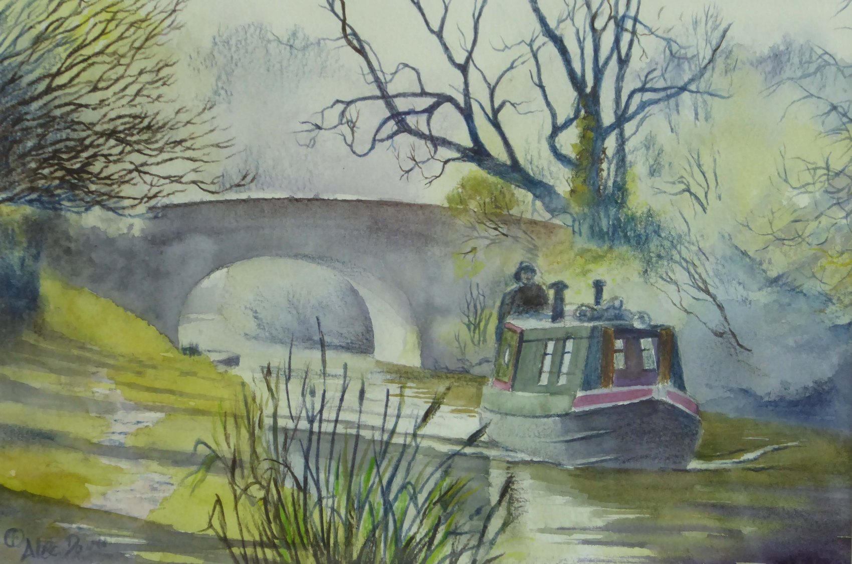 Early Spring on the Canal